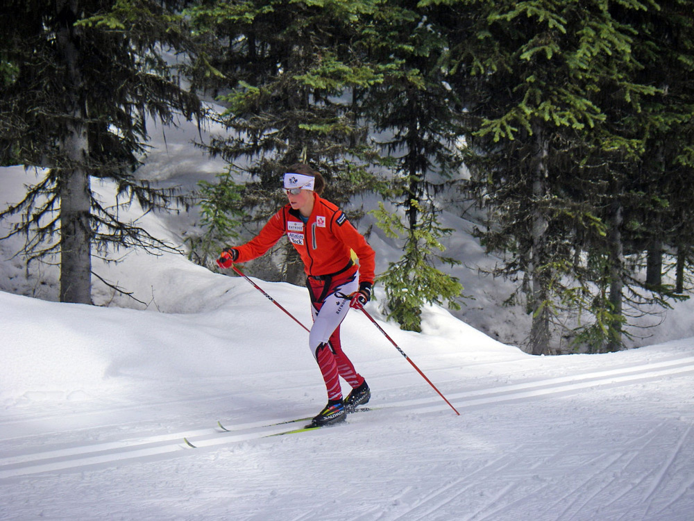 The Canadian National Cross Country Ski Team Enjoys Excellent Conditions at SilverStar