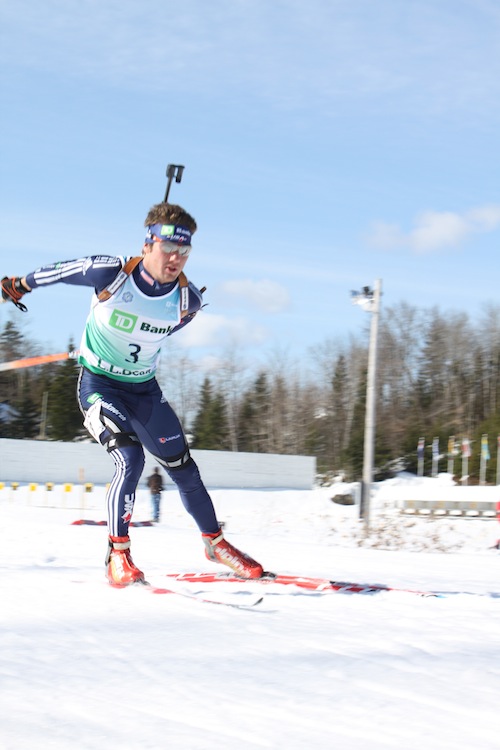 Barnes-Colliander, Simons Win Biathlon Sprint Titles