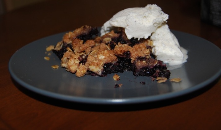 Recipe of the Week: Blueberry Crisp