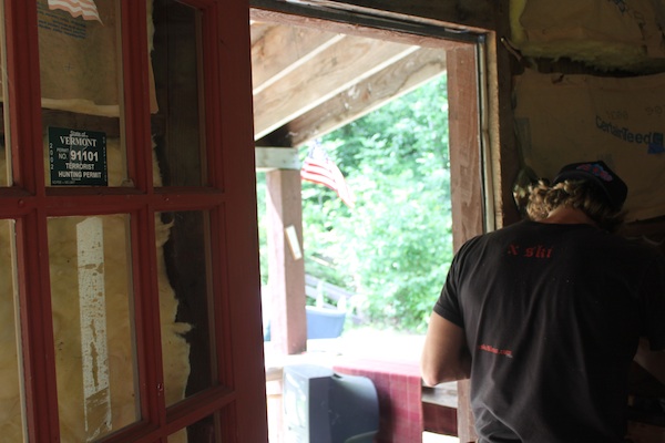 Two by Fours, Bonfires, and Multigrain Pita Chips: An Afternoon at Andy Newell’s Cabin