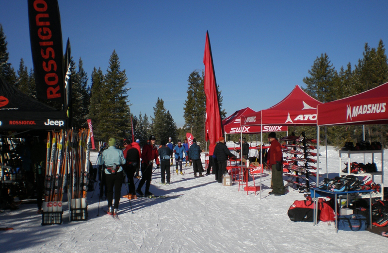 First Tracks at the Yellowstone Ski Festival