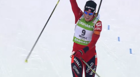 Berger Ekes Out Mass Start Win Despite Two Penalties; Overall Leader Makarainen DQ’ed