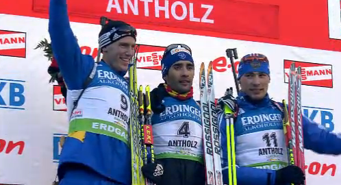 Fourcade Is One Shot Closer to Perfect In Mass Start Win, But Ferry “Has Superpower”