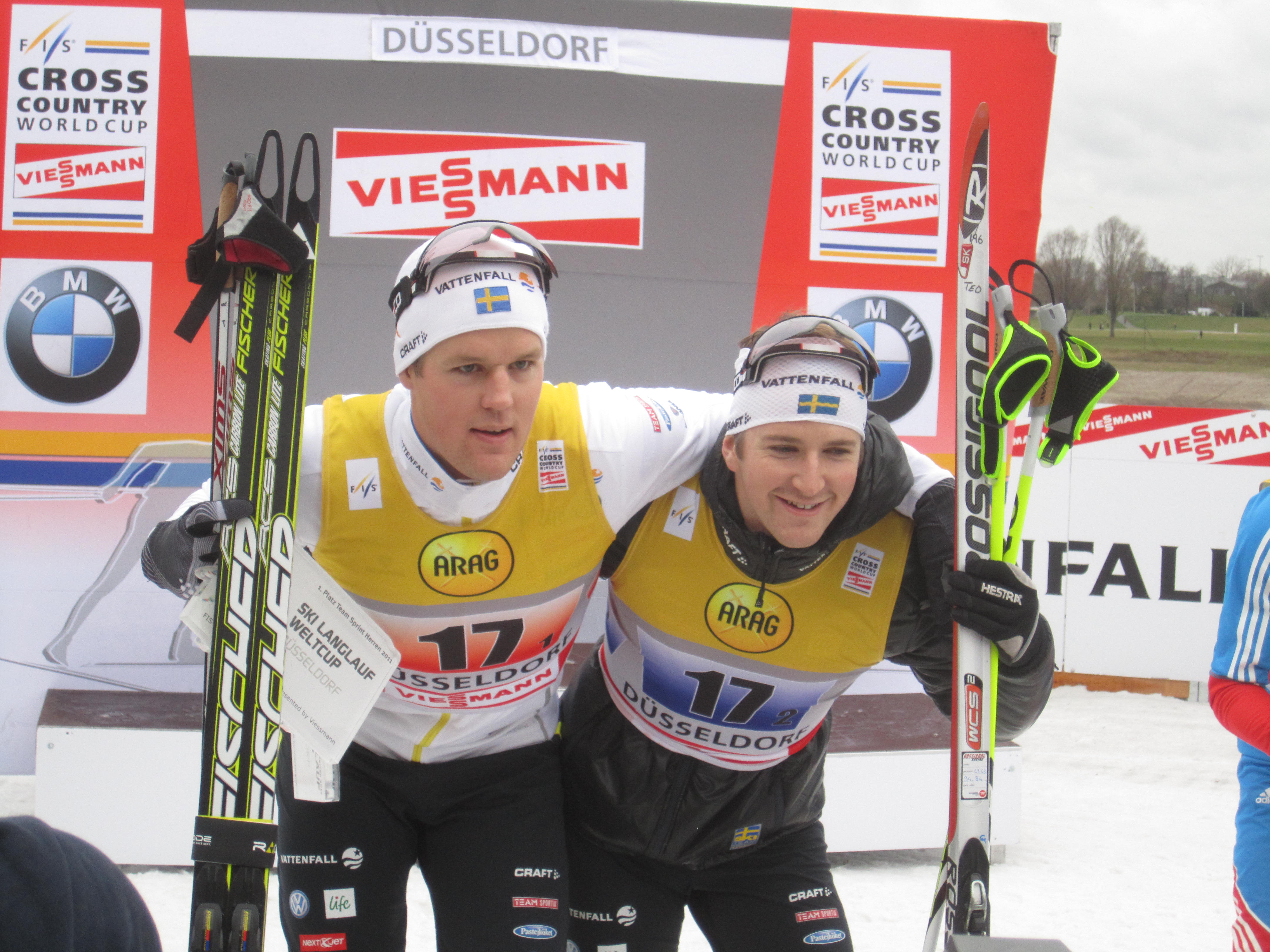 Swedes Storm to Victory in Dusseldorf City Sprint