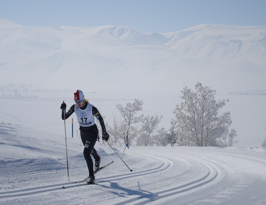 Guschina Leaves Erzurum Field In The Dust; Bjornsen Chases Tight Pack For Fifth