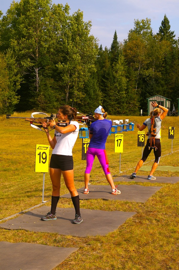 US Biathlon Trail-Running Intervals in Lake Placid (Video)