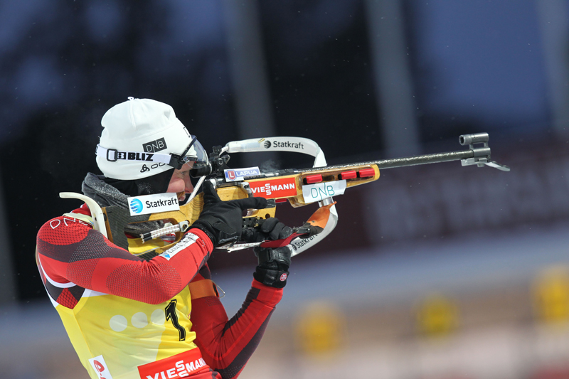 Berger Runs Away with Pokljuka Title to Wrap Up 2012; Crawford 22nd in Mass Start Debut