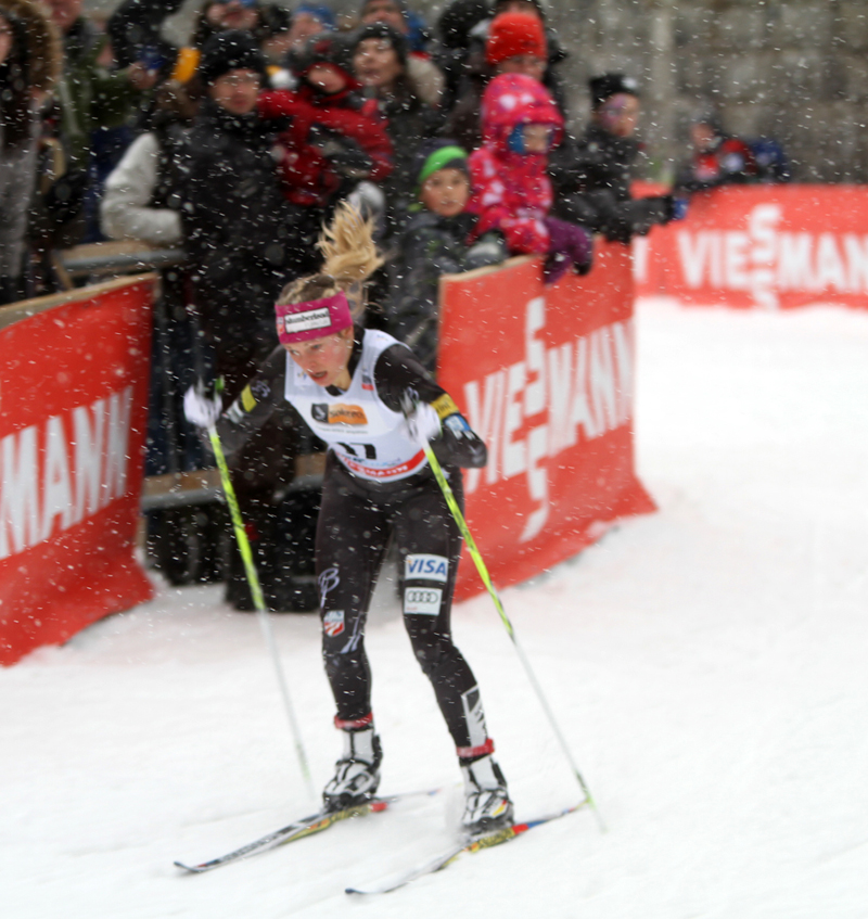 Diggins Leads Three in the Top-20 In Davos for U.S. Women