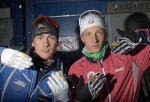 Toko in Latvia; Reese Hanneman and Eric Packer before the Scando Cup race in Latvia.