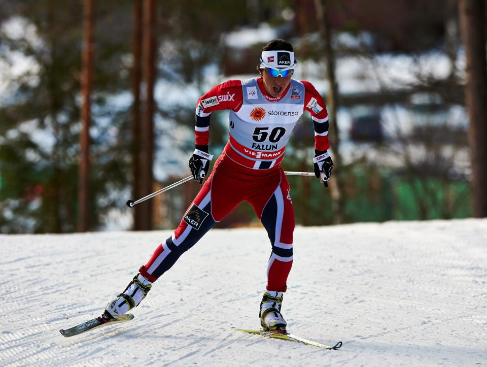Ever-Stoic Bjørgen Ready to Party After World Cup Finals Victory