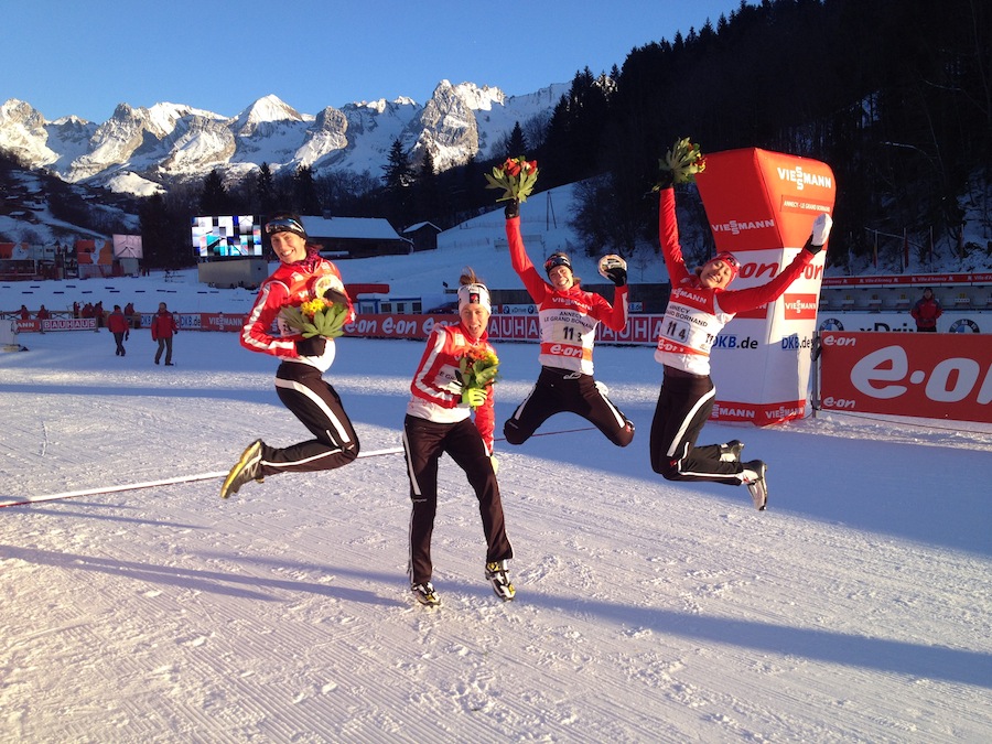 Germans Gap Field for Relay Win; Canadian Women Capture Unprecedented Fourth, U.S. Repeats in Eighth