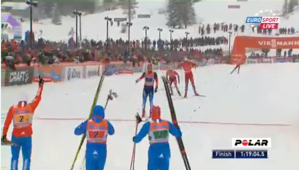 Vylegzhanin Bests Northug For Russian Relay Win