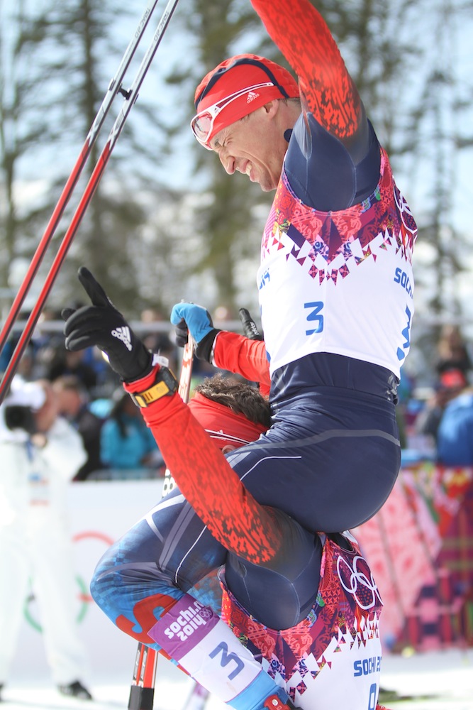 Photo Gallery: Olympic 50 k Mass Start