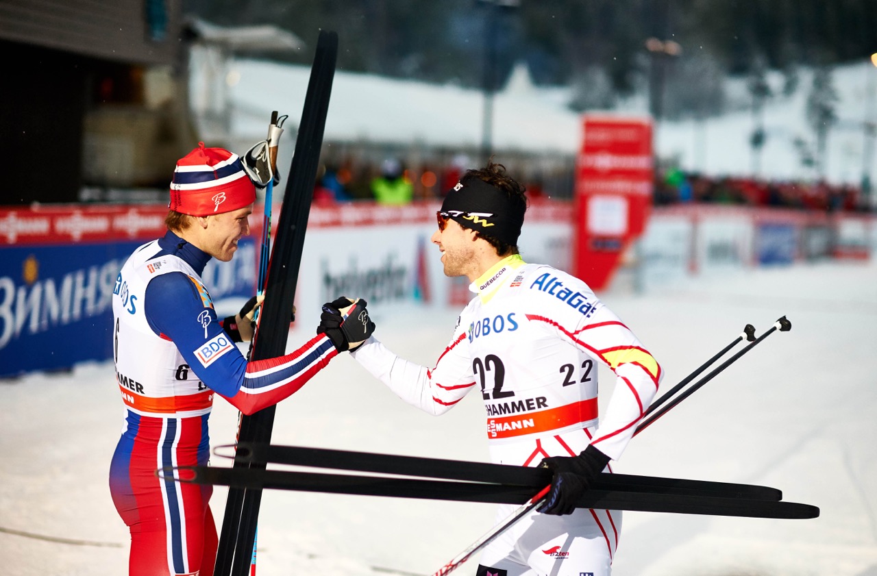 Golberg Trusts Skis for the Win, Harvey Fifth in Lillehammer Skate Sprint
