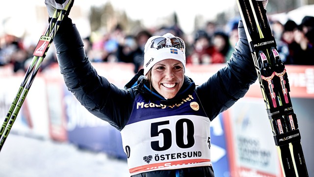 Kalla Untouchable in Östersund World Cup 10 k; Bjørgen Takes Overall World Cup Crown