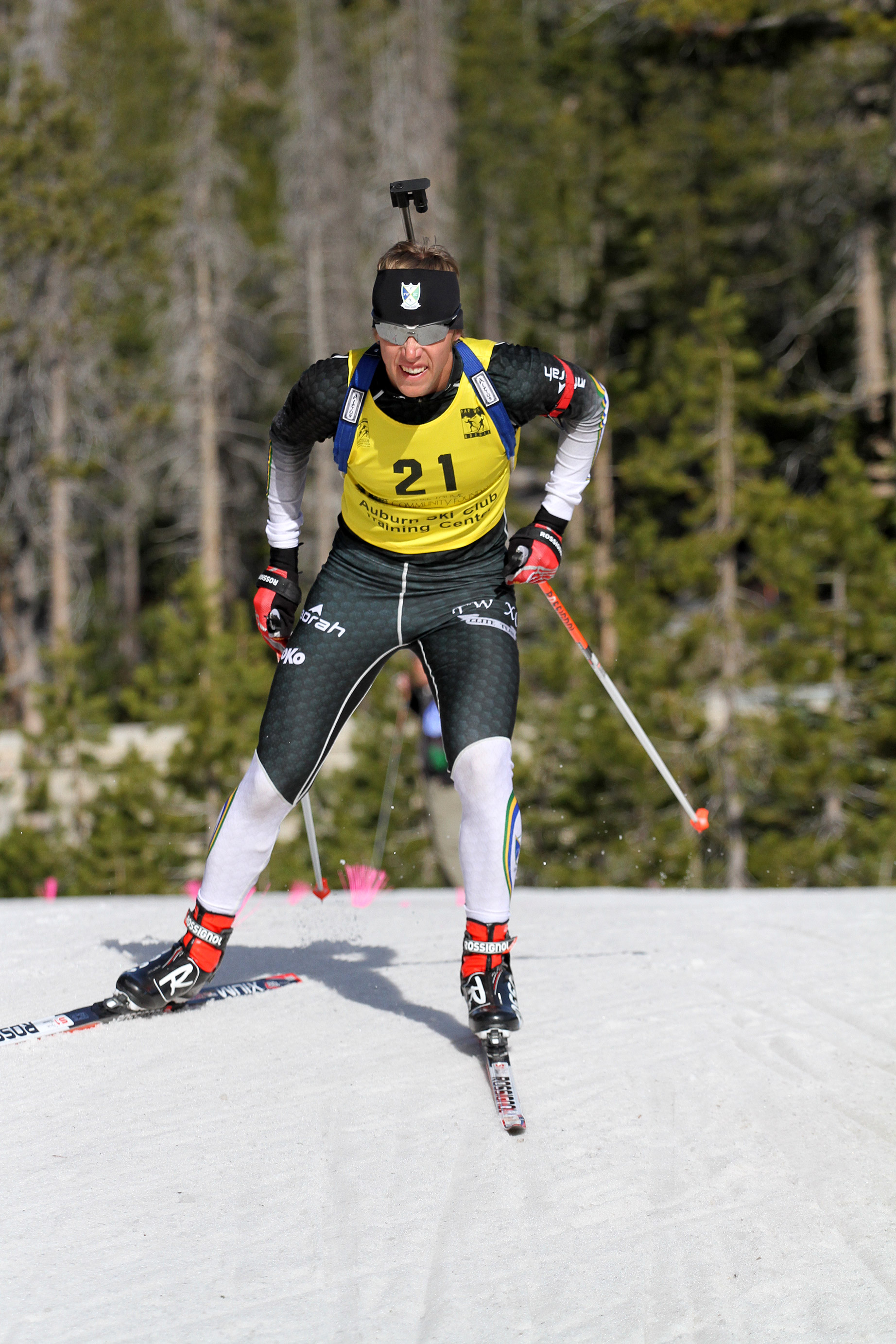 Johnson, Egan Sweep U.S. Biathlon Nationals Titles in Truckee