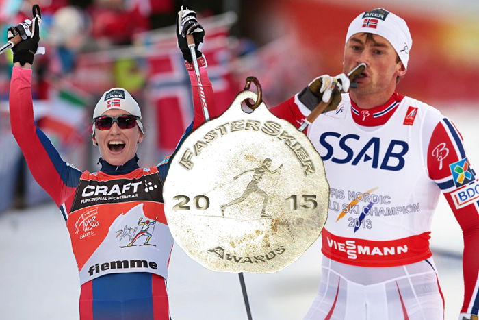 FasterSkier’s International Skiers of 2015: Marit Bjørgen and Petter Northug