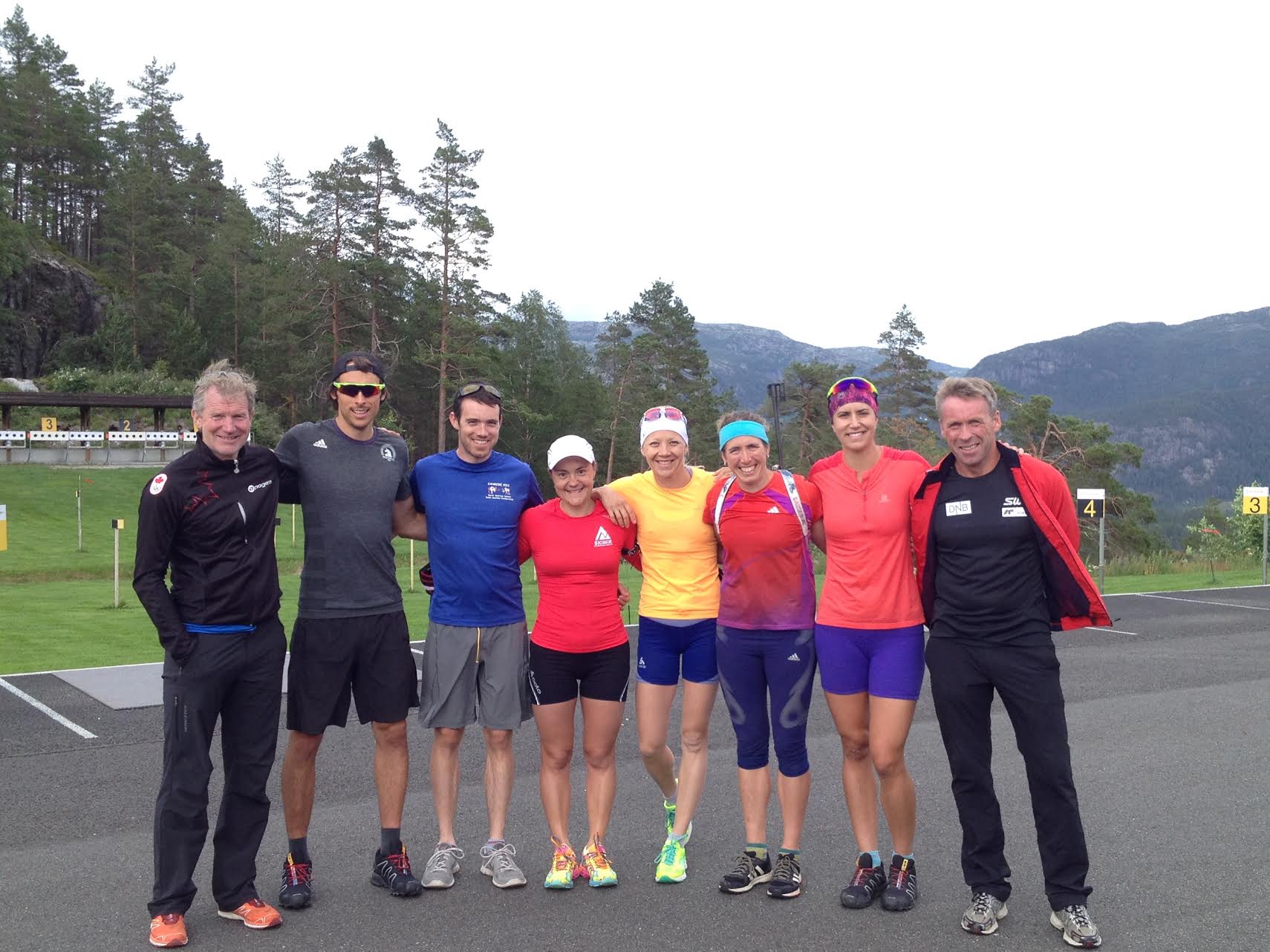 Casting a Wider Net: ‘International Biathlon Team’ Shares Shooting Tactics in Sirdal
