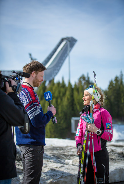 Johaug Breaks Other Hand in Livigno Running Fall
