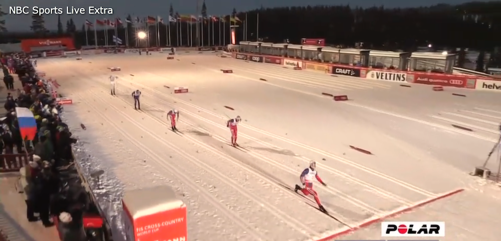 Fossli Wins First World Cup; Newell Fourth in Ruka Classic Sprint