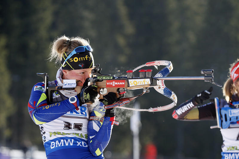 With 1 Year Old at Home, Dorin Habert Wins Pokljuka Sprint