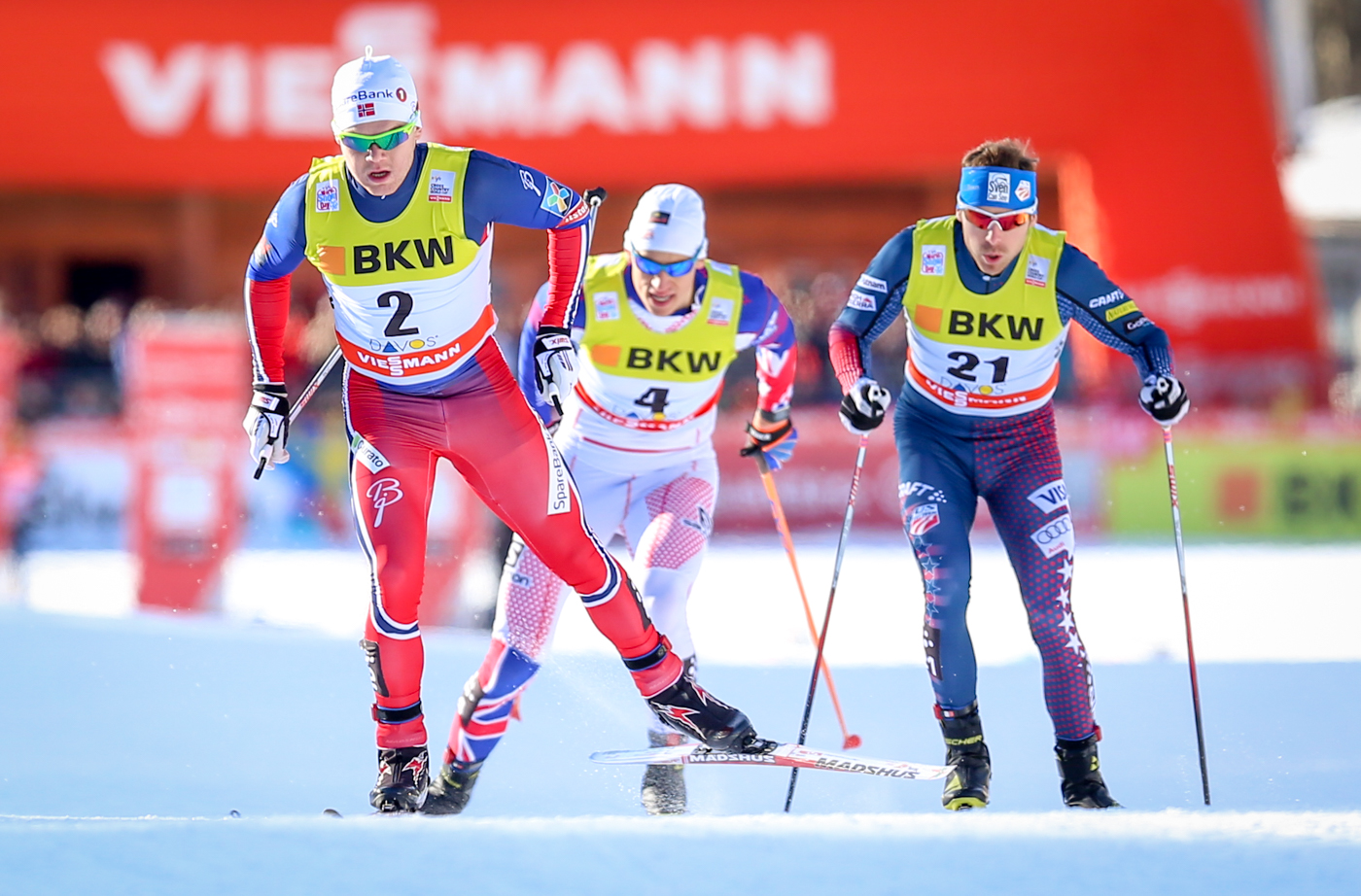 Newell, Hamilton Reach Heats in Davos Skate Sprint, 23rd and 26th Overall