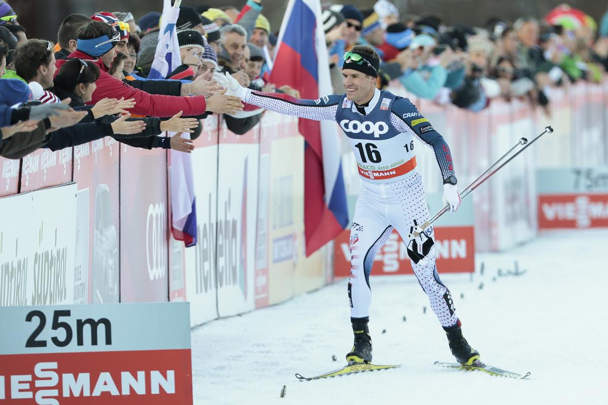 Hamilton Skis Fast and Smart for Second in Toblach Sprint