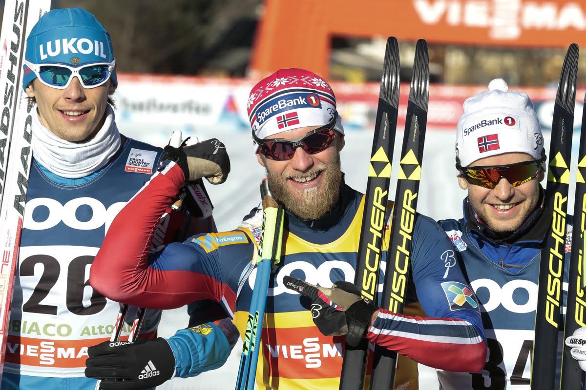 Sundby Bests Bessmertnykh, Double Poles to Undefeated Distance Streak