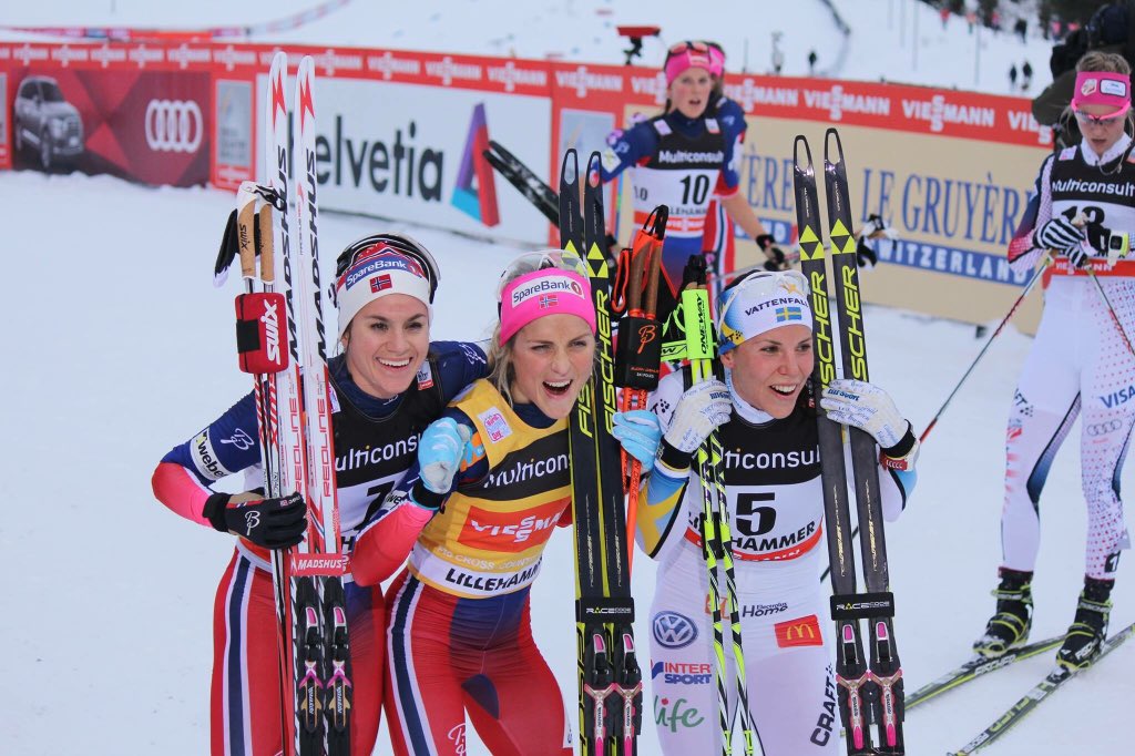 The Johaug-Sundby Show: Norway’s Stars Post Sizable Skiathlon Wins