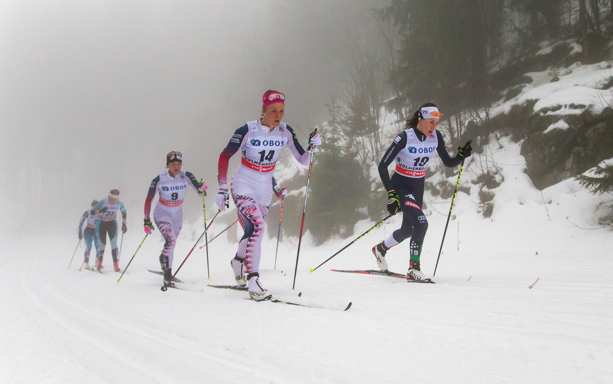 Bjornsen Leads Three Americans in Top 25 at Soggy Holmenkollen 30 k