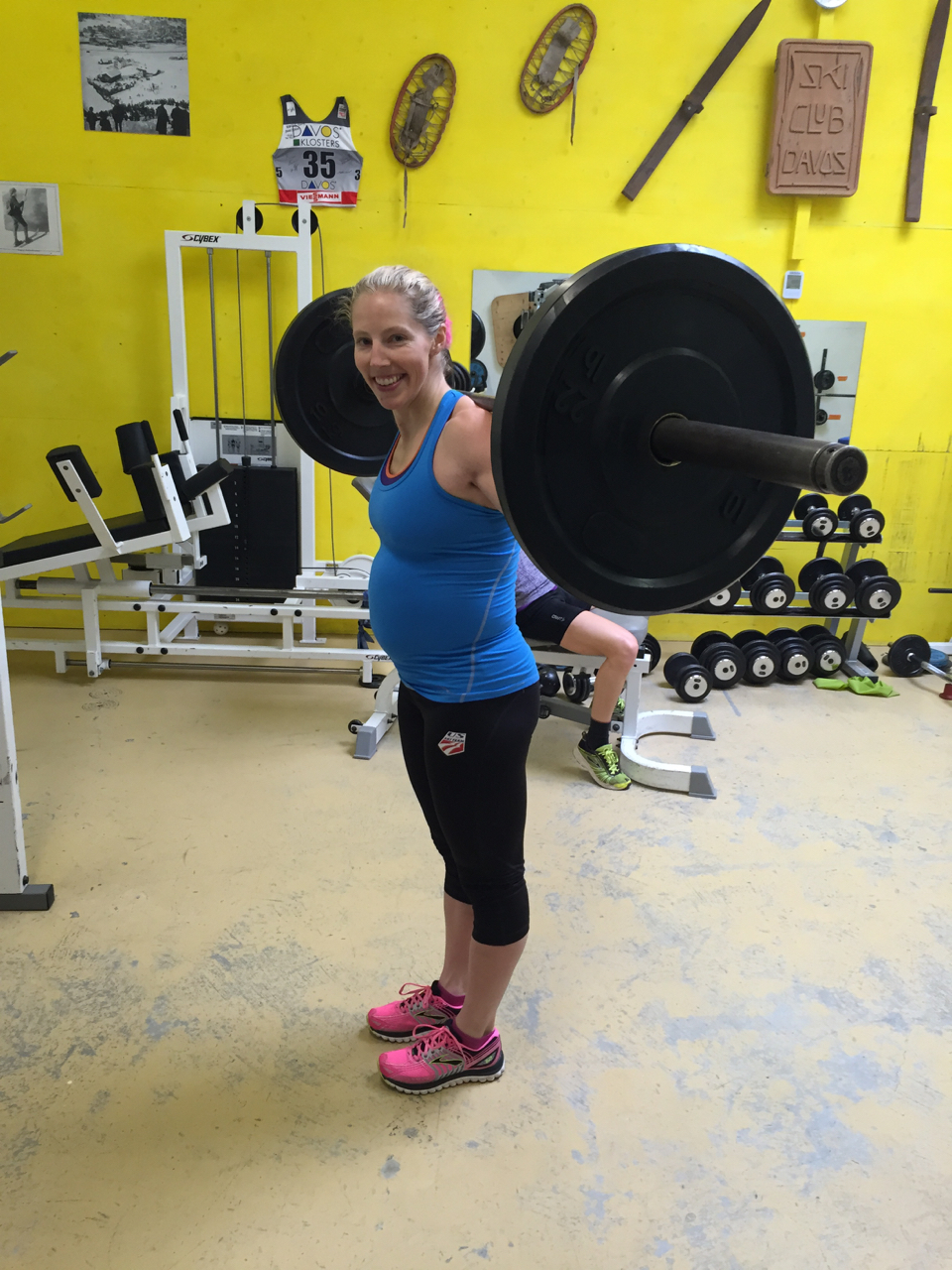 Weeks Away from Due Date, Randall Talks About Her Return to Racing