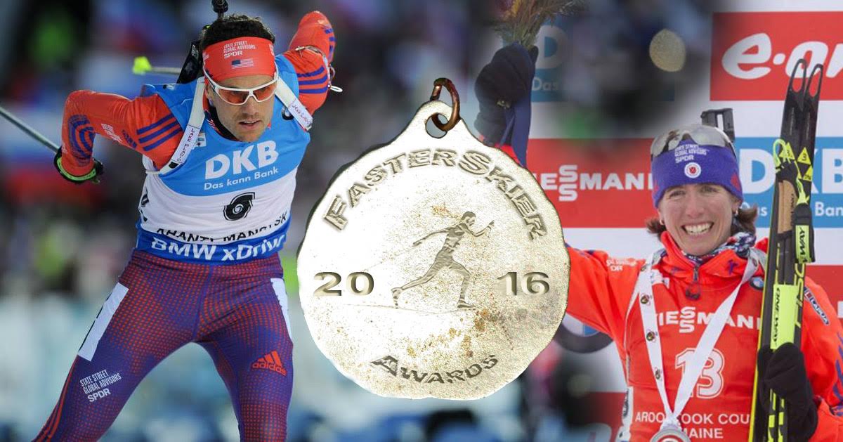 FasterSkier’s Biathletes of 2016: Susan Dunklee and Tim Burke