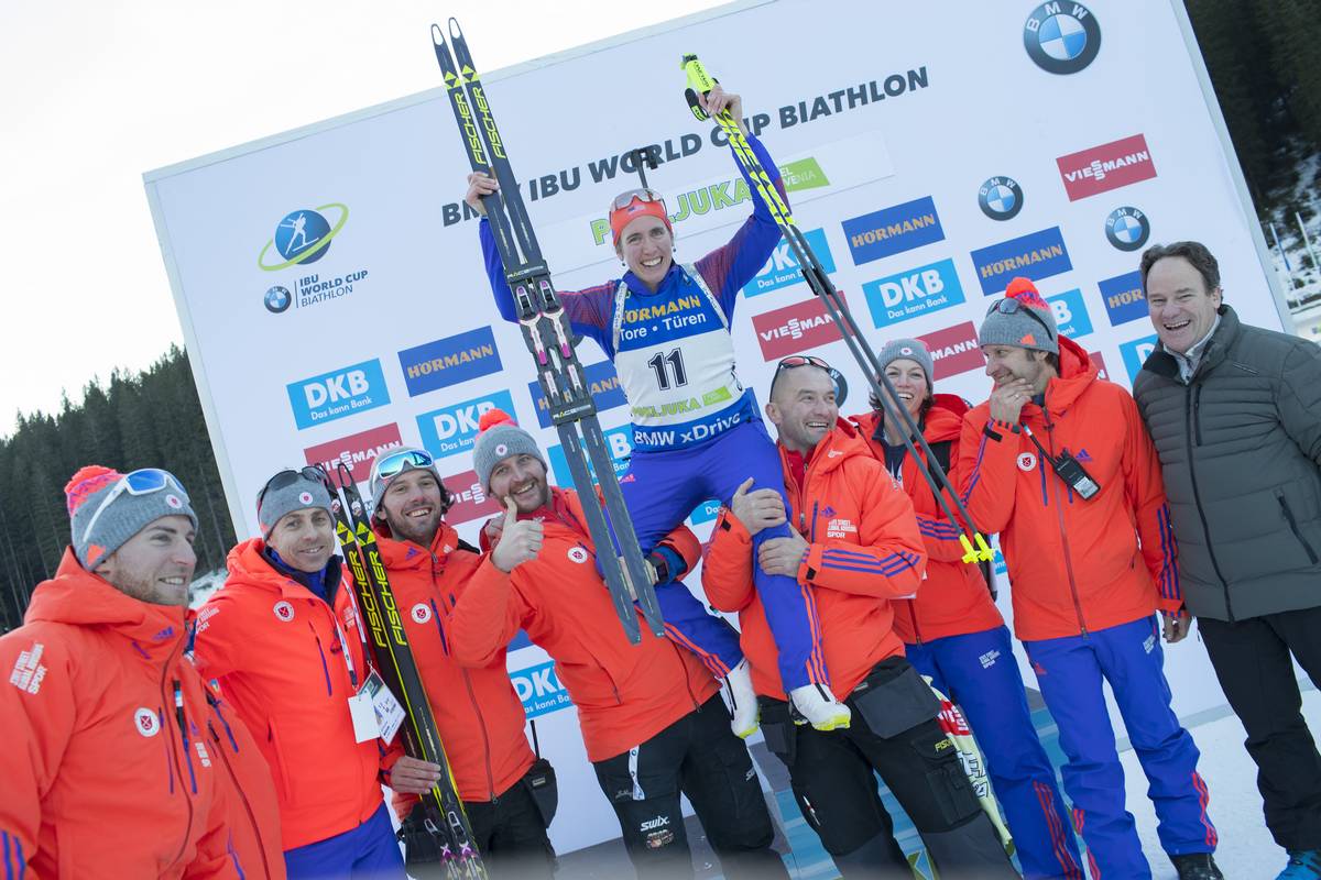 Dunklee Ties Best-Ever Pursuit in Fifth; Dahlmeier Doubles Up in Pokljuka