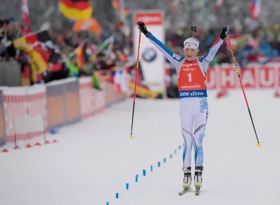 Mäkäräinen with Back-to-Back Victories; Dunklee Moves Up to 24th