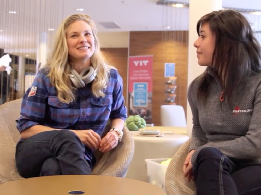After The Medals: Video Interviews with Silver and Bronze Medalists Diggins & Randall