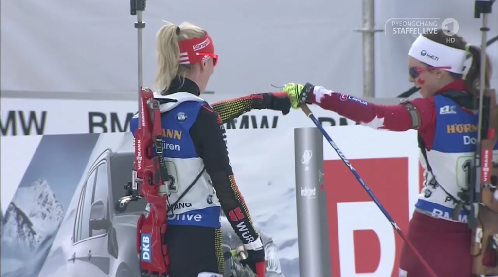 Canada, In It Through Three Legs, Eighth in PyeongChang Women’s Relay