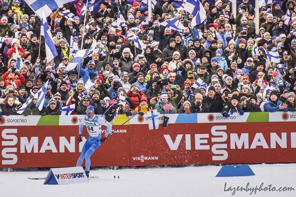Amidst Finnatics, Niskanen Strides to 15 k Gold; Bjornsen Notches 18th at World Champs