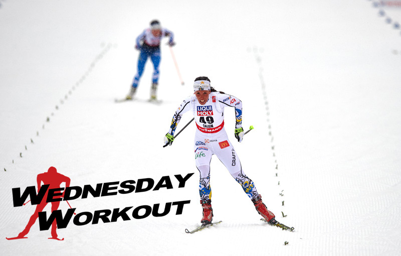 Wednesday Workout: Intervals on Flatter Terrain with Charlotte Kalla
