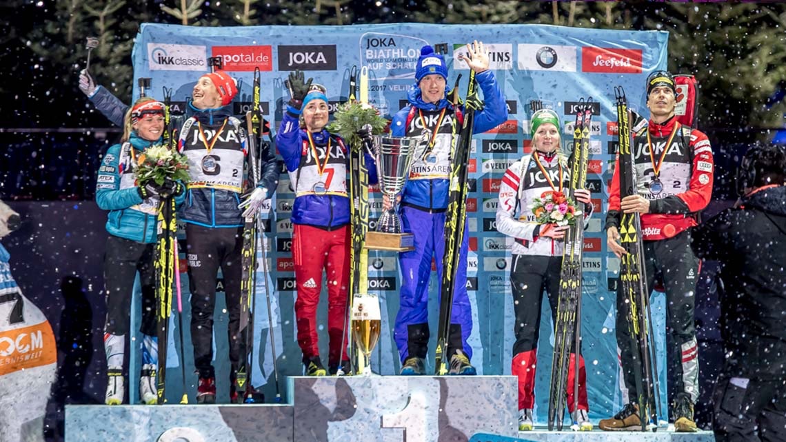 Crawford, Green Seventh at Bucket-List-Type Event: Biathlon auf Schalke