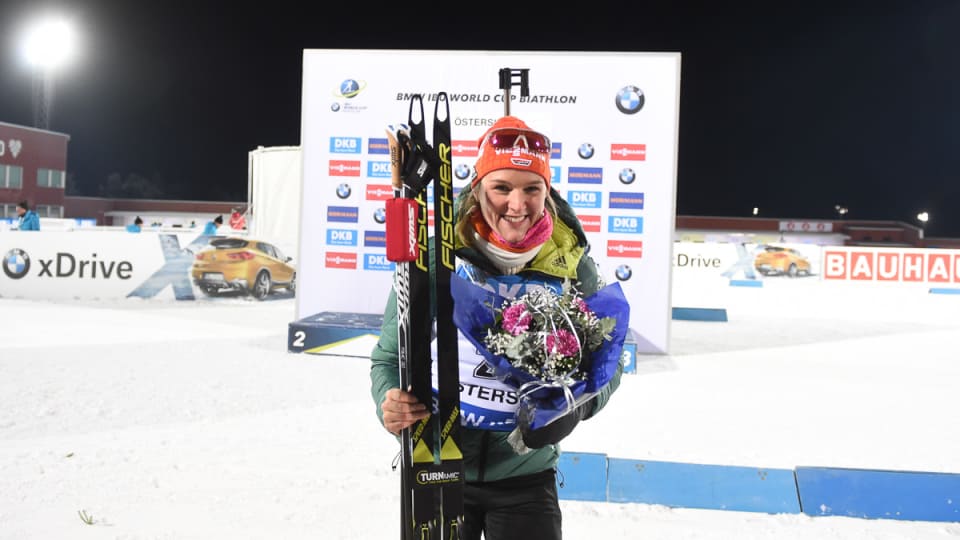 Herrmann Rises to First IBU World Cup Win; Ransom 29th in Östersund