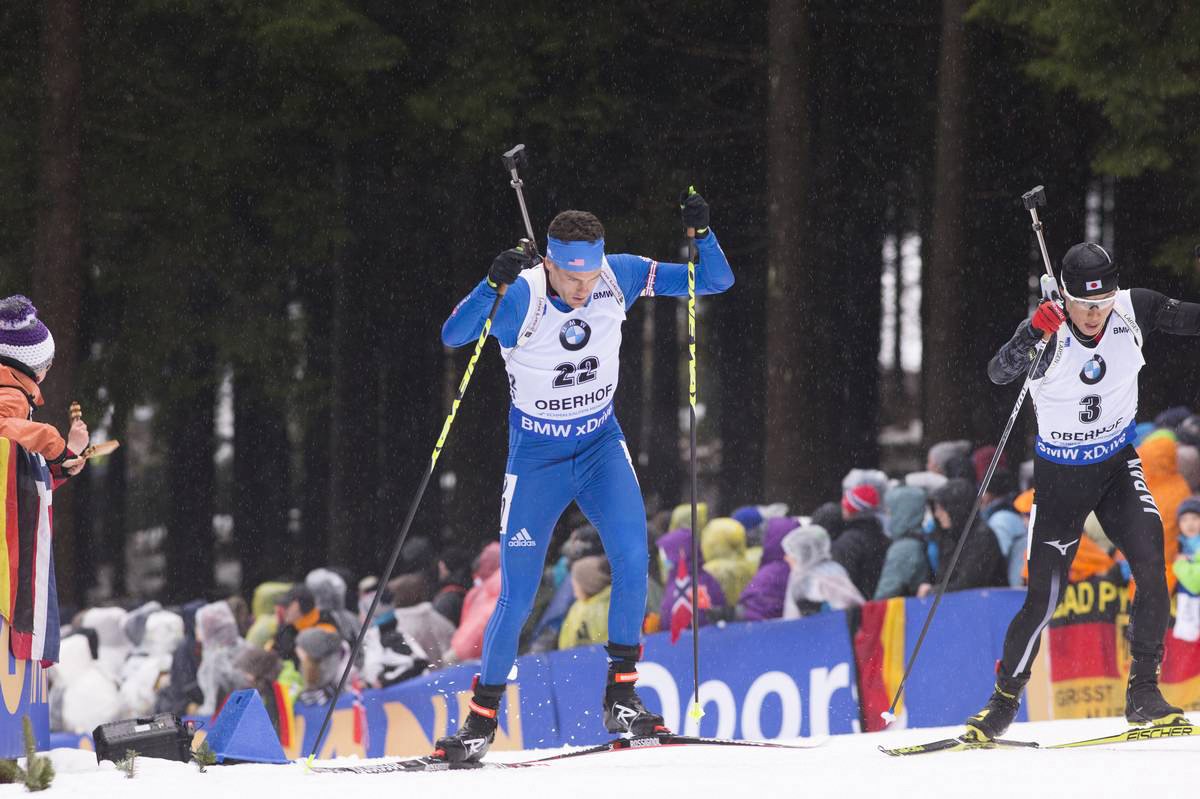 Burke Fourth in Oberhof Behind Old Foes Fourcade and Svendsen