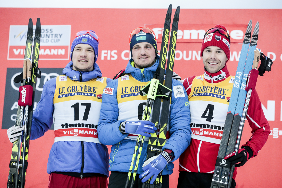 Tour Turnaround: Poltoranin Wins Fiemme Classic, Vaults into 2nd Overall; Harvey Third; Ustiugov Fades