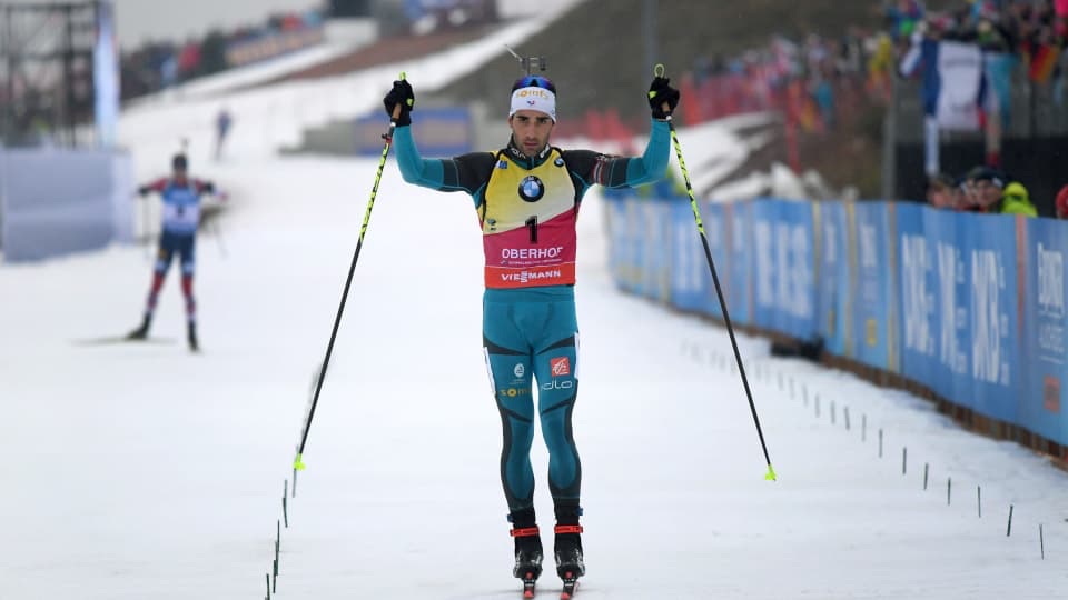Fourcade Stares Down Norwegian Rivals in Oberhof Pursuit; Burke 14th, C. Gow Ties Career-Best 21st