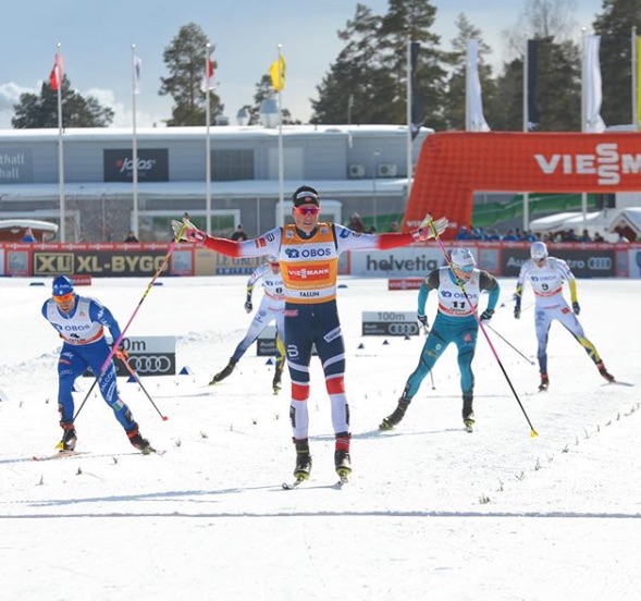 Klæbo Hop-Skates for the Falun Sprint Win; Hamilton 14th, Bolger 30th
