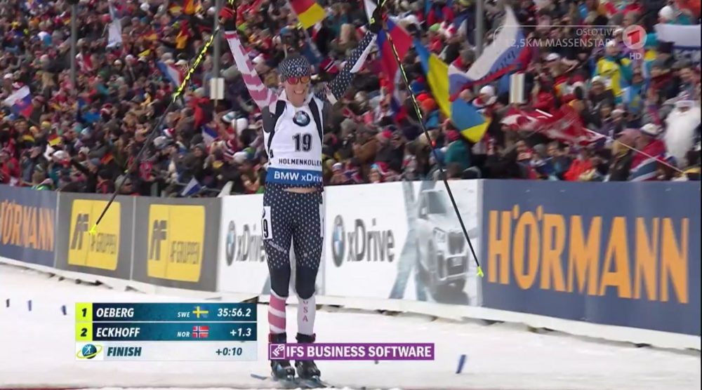 Oslo IBU World Cup Rundown: Egan in Third