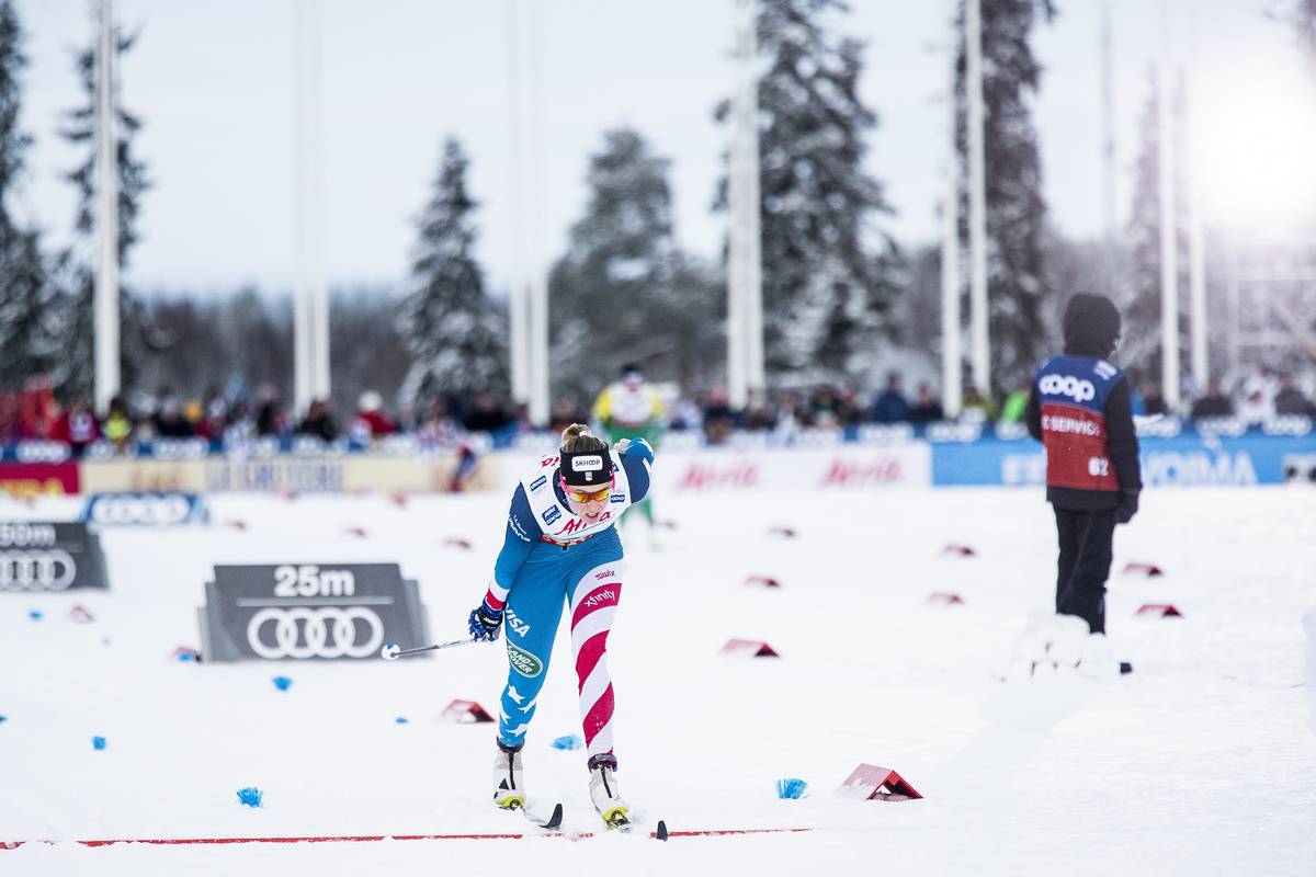 Johaug wins as U.S. Looks Fierce: Maubet Bjornsen Fourth, Brennan Sixth in Ruka 10 k Classic (Updated with Interview Audio)