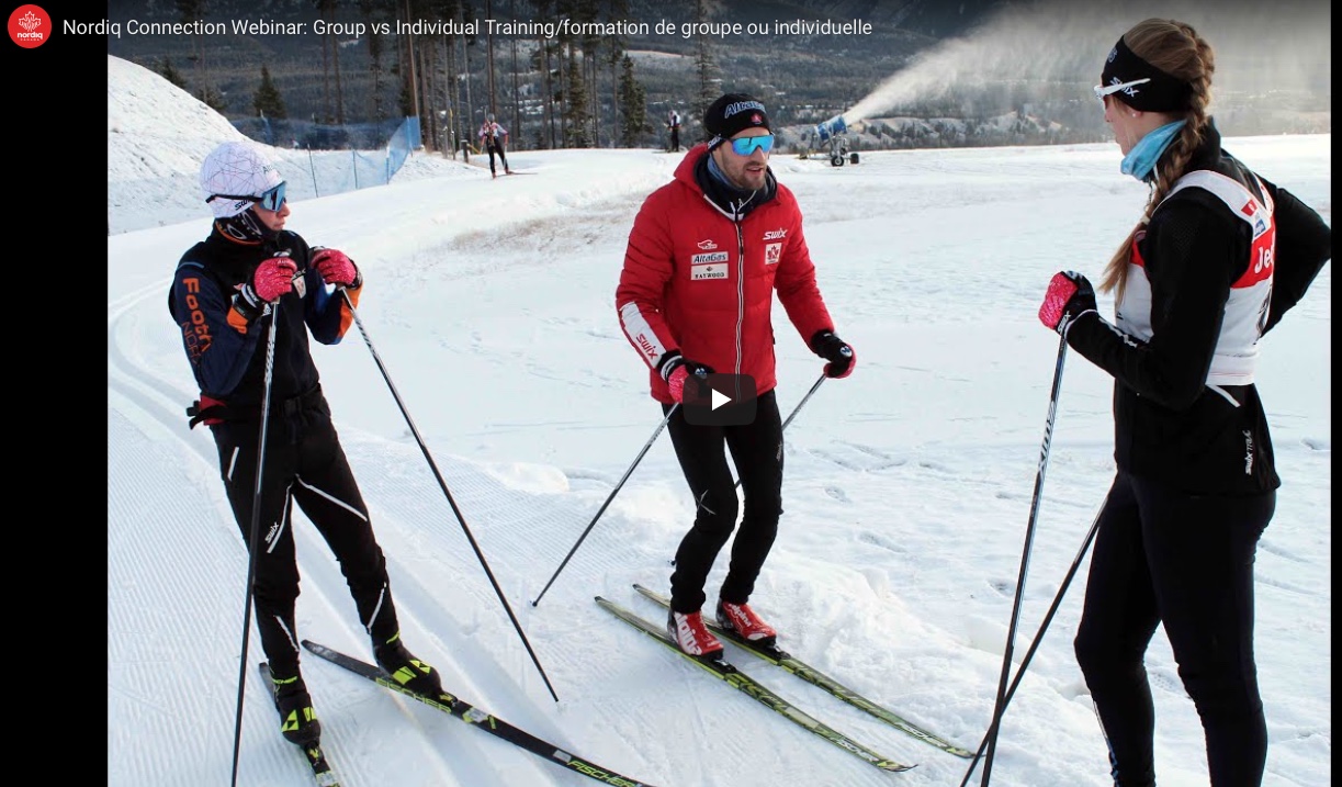 Listening in: Nordiq Canada’s Webinar – Group vs Individual Training