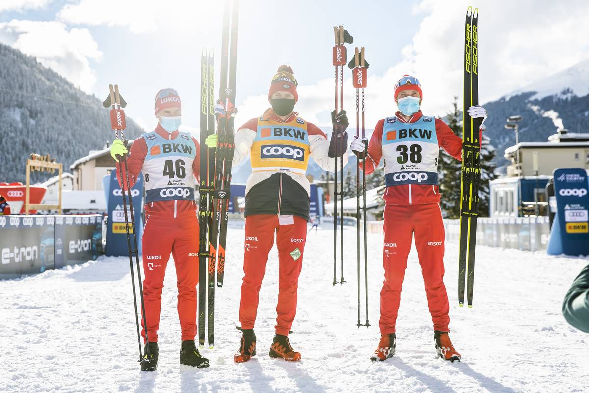 Russian Sweep in Davos 15 k Skate: Scott Patterson Leads U.S. in 16th