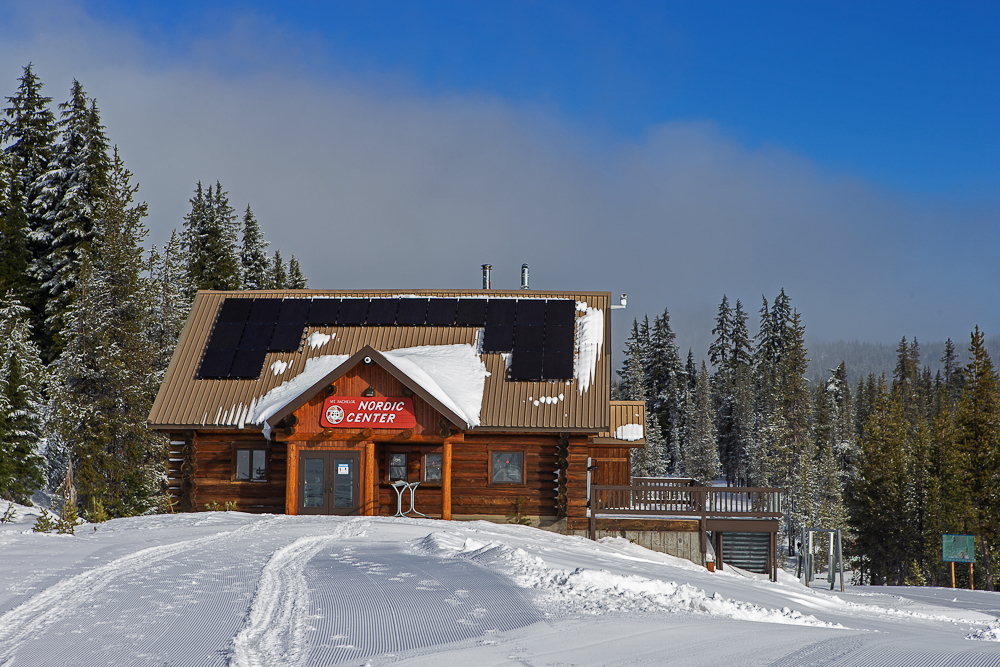 Crossing Over at  the Mt. Bachelor Nordic Center: Barry Wicks