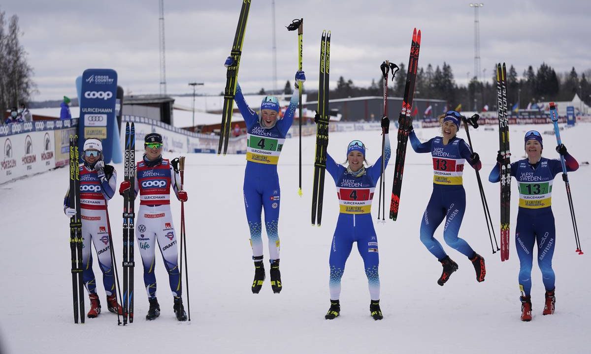 Slovenia Tops the Field, Maubet Bjornsen and Diggins Finish Fourth